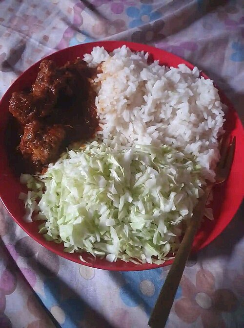 African Cabbage Stew