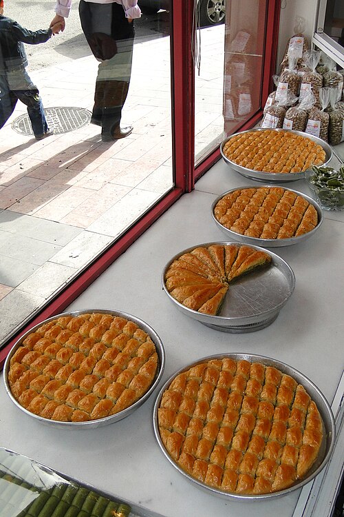 Baklava with Pistachio Nuts