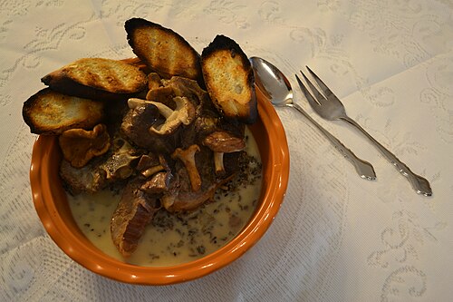 Bison à la Grecque