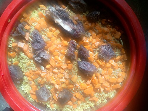 Carrot Jollof Rice
