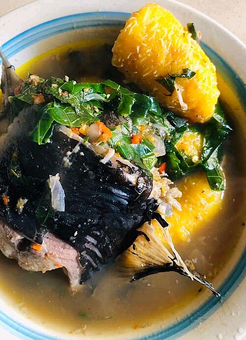 Catfish and Plantain Pepper Soup