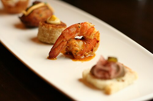Crab Meat Canapé