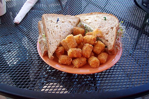 Cucumber Sprout Sandwich