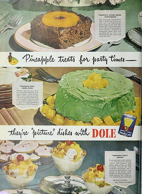 Dole Pineapple Upside-Down Cake