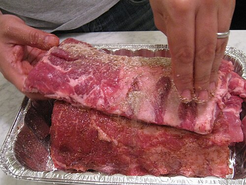 Dry Rub Barbecue Ribs