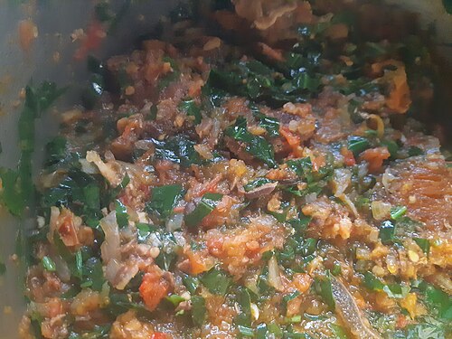 Efo Iyana Ipaja Soup