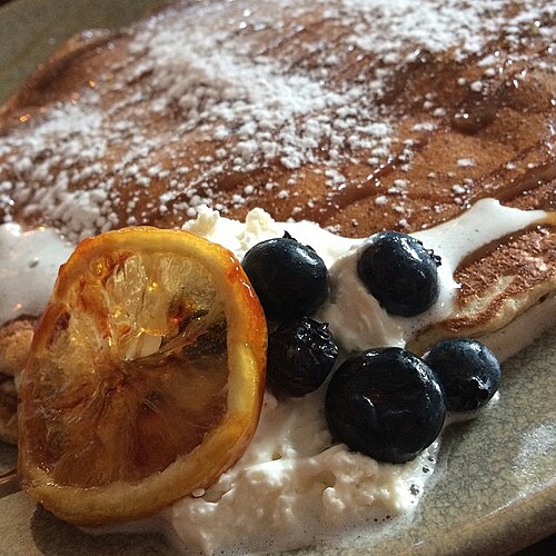 Lemon Blueberry Pancakes