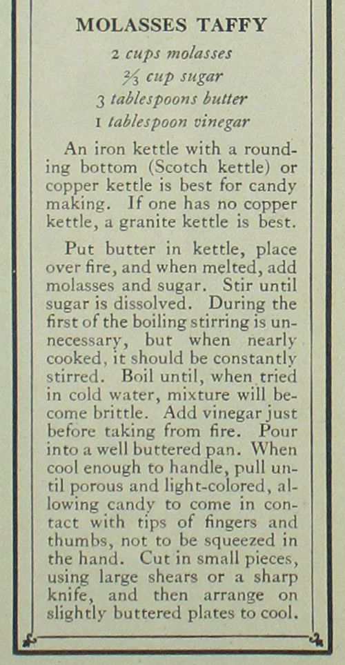 Molasses Taffy