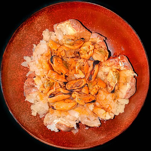 Mussels with Potatoes