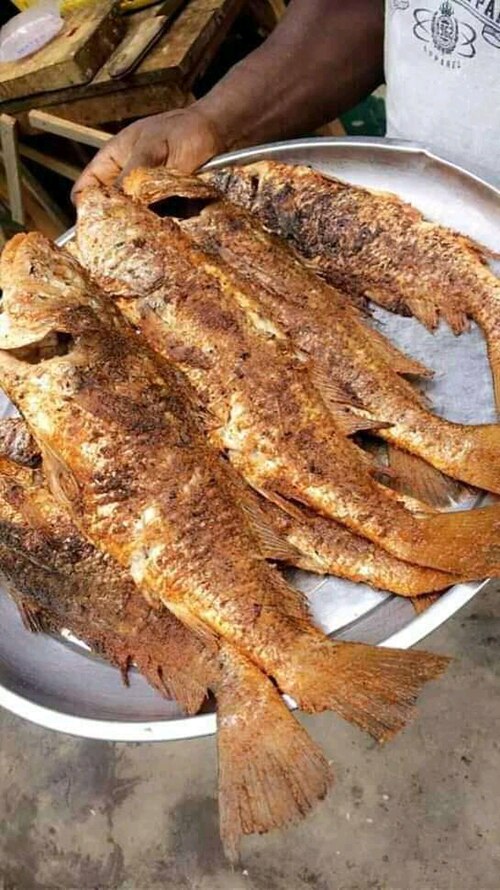 Nigerian Barbecued Fish