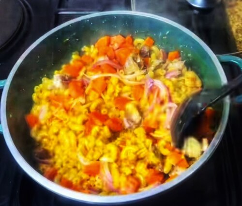 Nigerian Macaroni Jollof