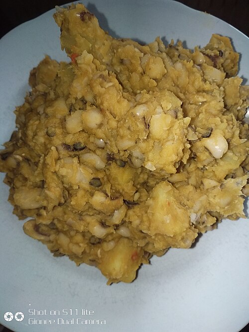 Nigerian Mashed Beans