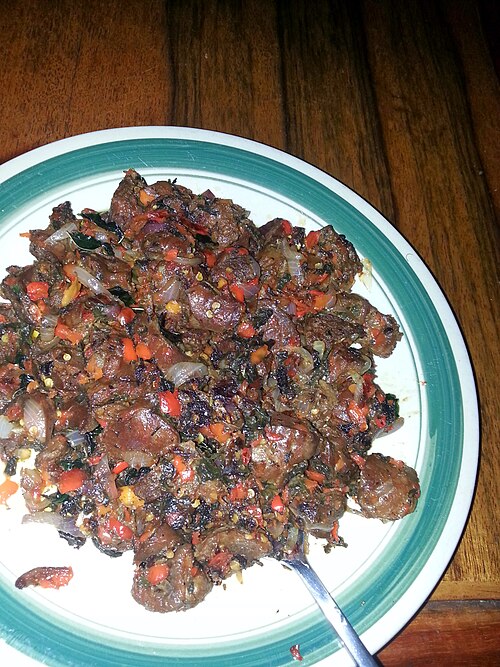 Nigerian Peppered Gizzards