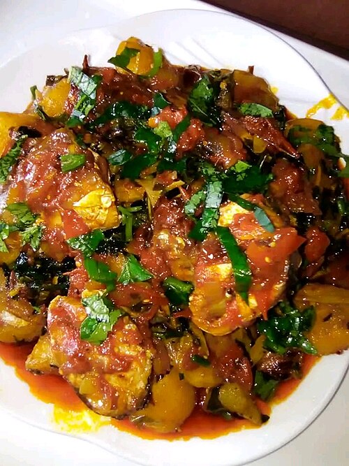 Nigerian Pumpkin Leaf Sauce