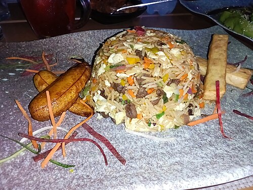 Nigerian Vegetable Fried Rice
