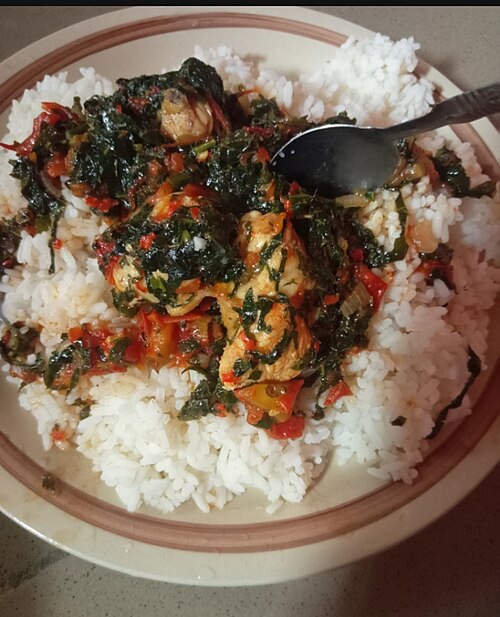 Nigerian Vegetable Rice