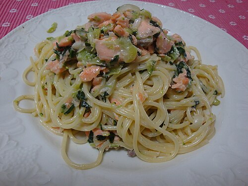 Salmon Spaghetti