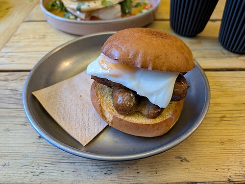 Sausage and Egg Breakfast Roll