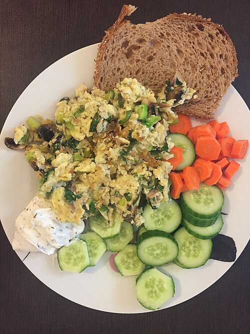 Scrambled Eggs with Herbs