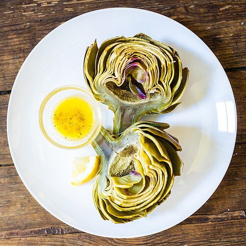 Steamed Artichoke