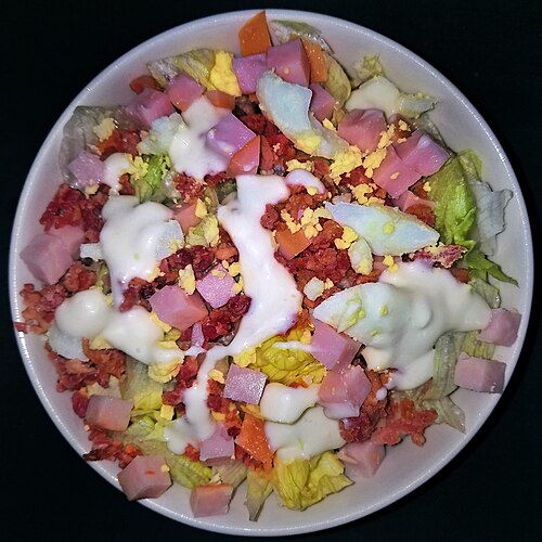 Turkey and Bacon Salad