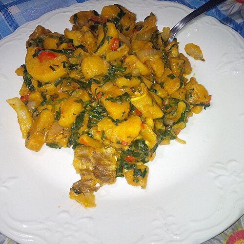 Unripe Plantain Porridge